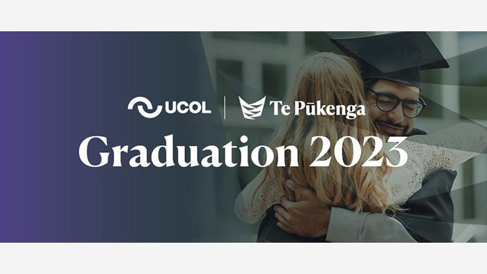 UCOL Te Pūkenga Graduation 2023 banner