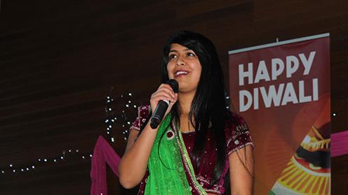 Diwali singer