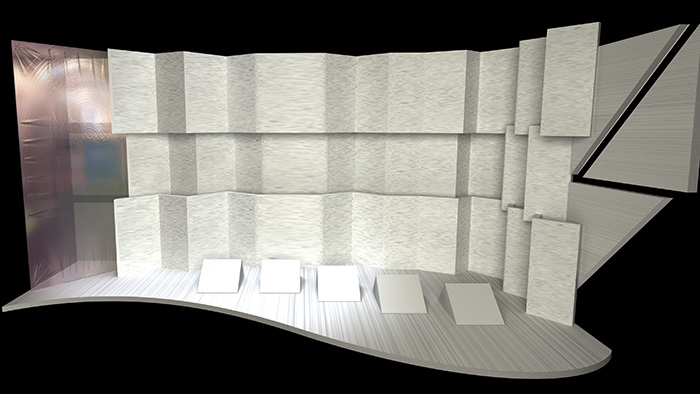 3D model of the HiGH-LIGHT stage set