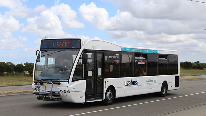 A Horizons airport bus