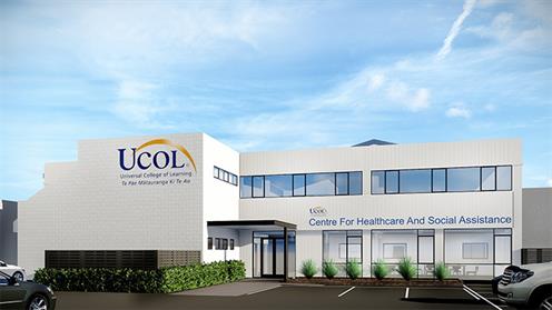 The proposed UCOL Education Centre for Healthcare and Social Assistance building