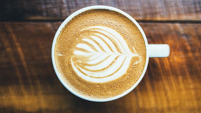 Cafe latte art