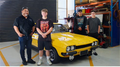 Automotive students 2025