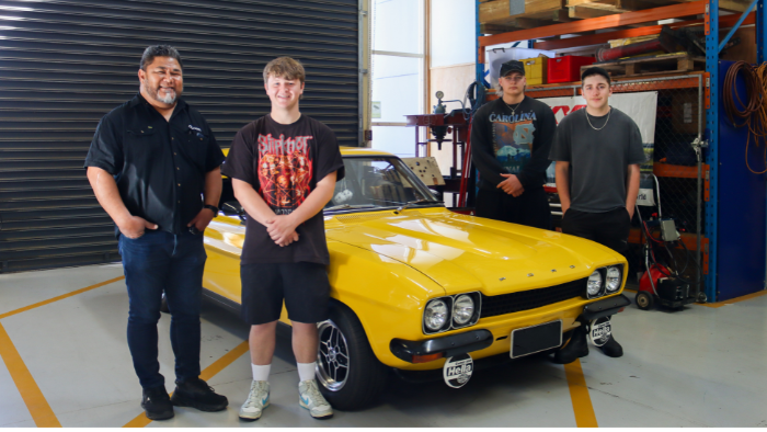 Automotive students 2025