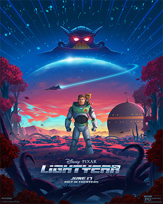 Officical Lightyear film poster