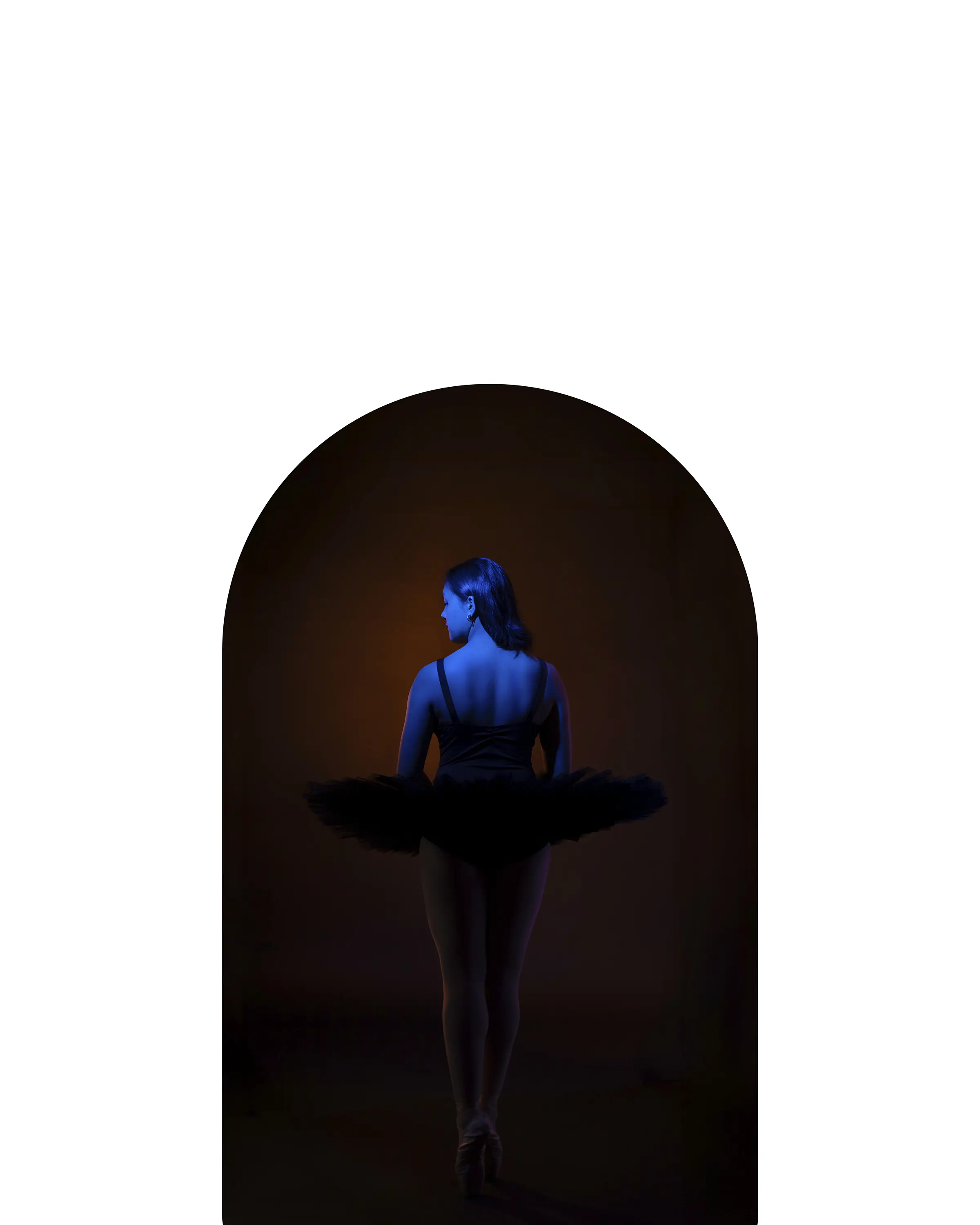 a woman in a tutu