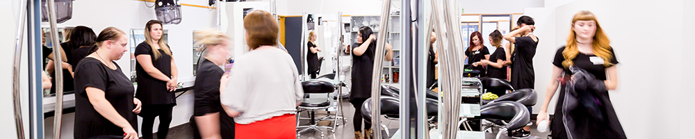 UCOL's hairdressing salon in Palmerston North
