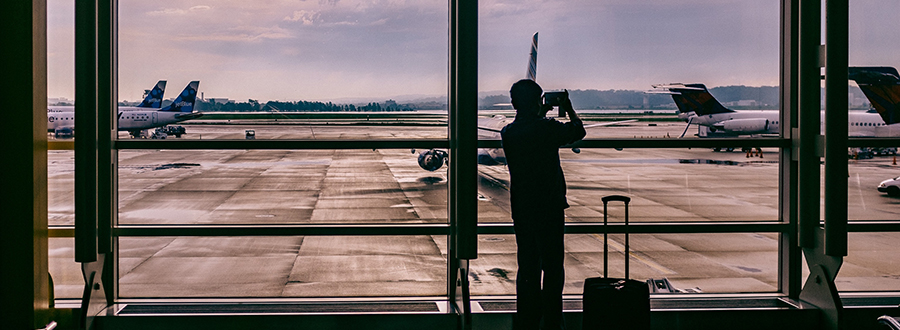 Spending time at an airport
