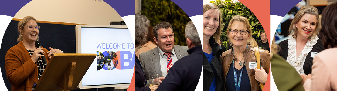 Attendees at the Business and Industry Partnerships convention